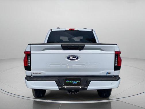 SPACE WHITE METALLIC 2025 Ford F-150 Lightning Flash