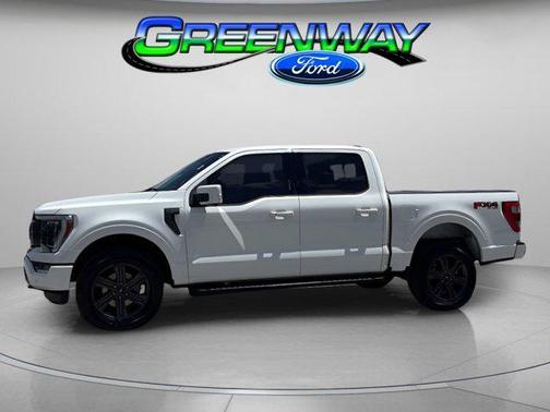 STAR WHITE METALLIC TRICOAT 2023 Ford F-150 Lariat