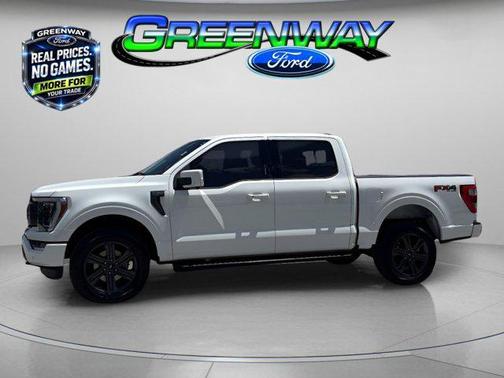 STAR WHITE METALLIC TRICOAT 2023 Ford F-150 Lariat