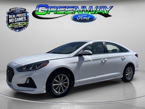 Quartz White Pearl 2018 Hyundai SONATA ECO