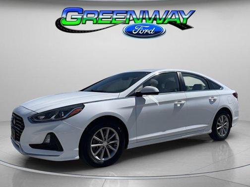 Quartz White Pearl 2018 Hyundai SONATA ECO