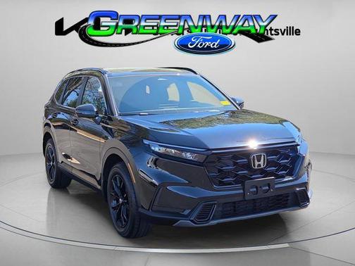 Crystal Black Pearl 2025 Honda CR-V Hybrid Sport AWD
