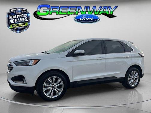 STAR WHITE 2022 Ford Edge Titanium