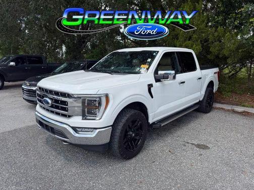 STAR WHITE METALLIC TRICOAT 2021 Ford F-150 Lariat