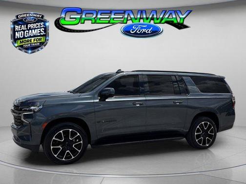 Shadow Gray Metallic 2021 Chevrolet Suburban RST