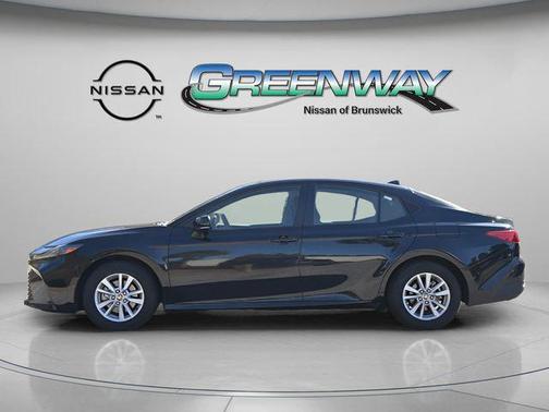 Midnight Black Metallic 2025 Toyota Camry LE