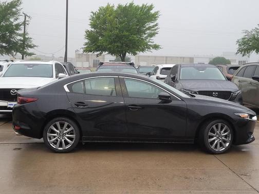 Jet Black Mica 2026 Mazda Mazda3 FWD w/Preferred Package