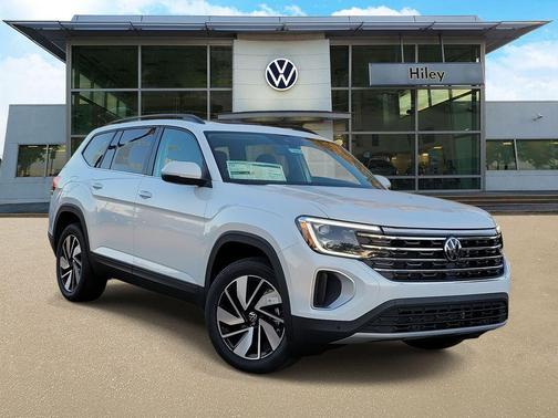 Opal White Pearl 2026 Volkswagen Atlas 2.0T SE W/TECHNOLOGY