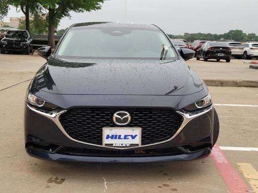 Deep Crystal Blue Mica 2025 Mazda Mazda3 FWD w/Preferred Package
