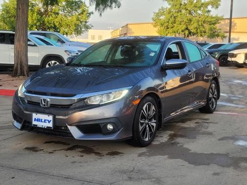 Gray 2017 Honda Civic EX-T