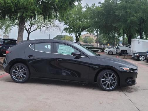 Jet Black Mica 2026 Mazda Mazda3 FWD w/Preferred Package