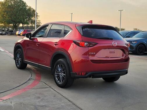 Soul Red Crystal Metallic 2021 Mazda CX-5 Touring