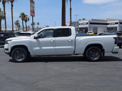 Glacier White 2026 Nissan Frontier SV