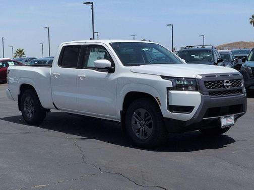 Glacier White 2026 Nissan Frontier SV