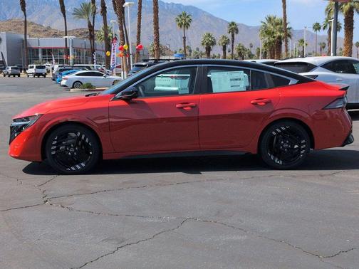 Energetic Ember/Super Black 2026 Nissan Sentra SR