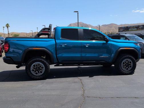 Dynamic Blue Metallic 2023 GMC Canyon AT4X