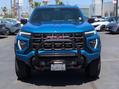 Dynamic Blue Metallic 2023 GMC Canyon AT4X