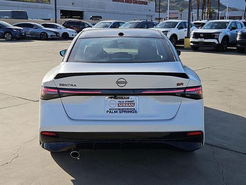 Aspen White/Super Black 2026 Nissan Sentra SR