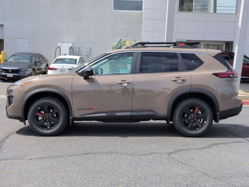 Baja Storm Metallic 2026 Nissan Rogue Rock Creek