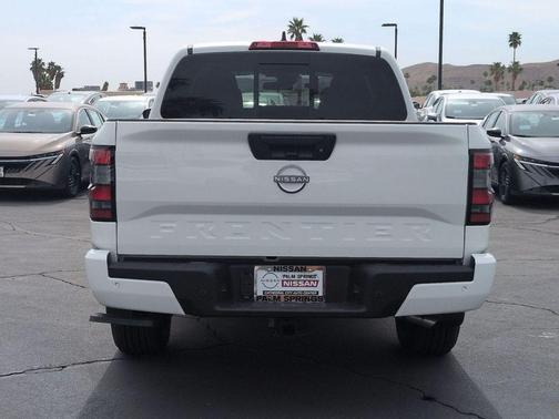 Glacier White 2026 Nissan Frontier SV