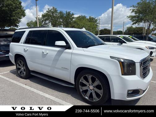 Summit White 2017 GMC Yukon SLT
