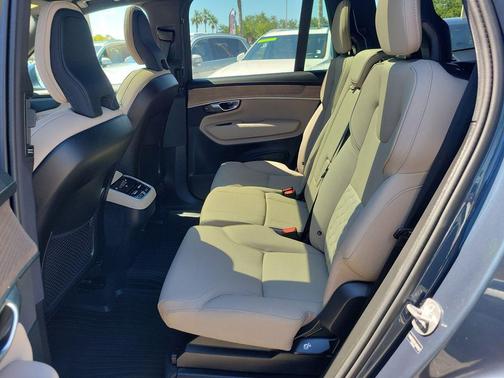 Denim Blue Metallic 2026 Volvo XC90 Plus, B6 AWD Gas (mild hybrid), Gasoline, Bright, 7 Seats