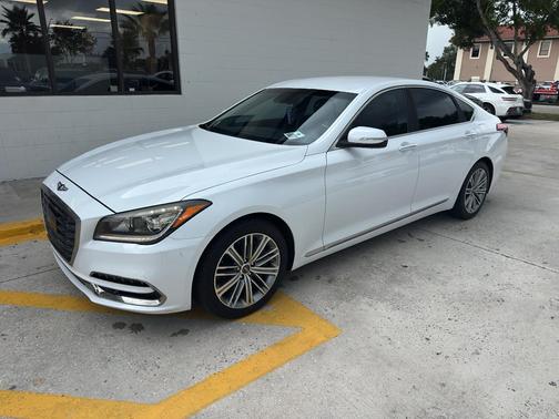 Casablanca White 2018 Genesis G80 3.8
