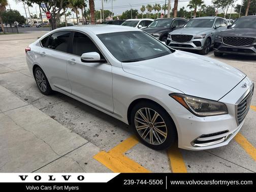 Casablanca White 2018 Genesis G80 3.8