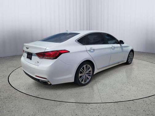 Casablanca White 2018 Genesis G80 3.8