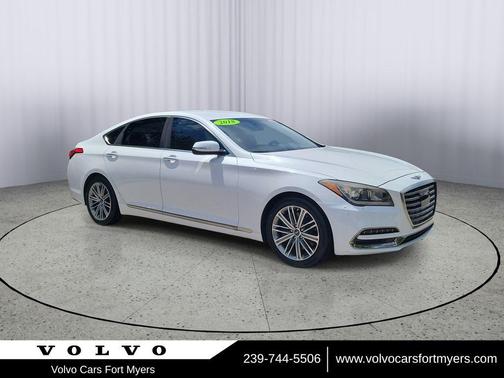 Casablanca White 2018 Genesis G80 3.8
