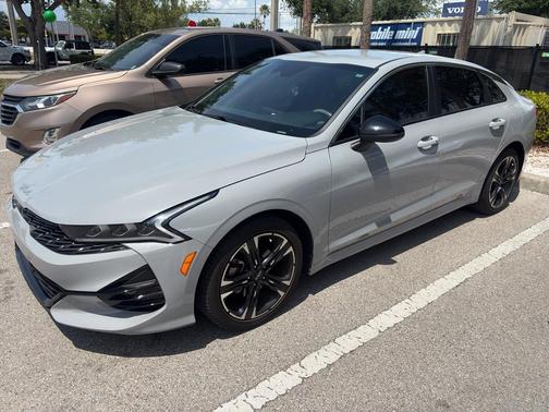 Wolf Gray 2023 Kia K5 GT-Line
