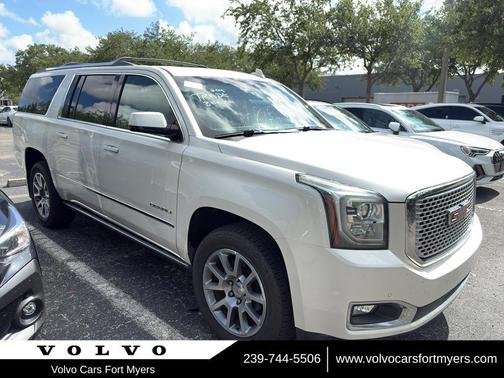 White Diamond Tricoat 2015 GMC Yukon XL 1500 Denali