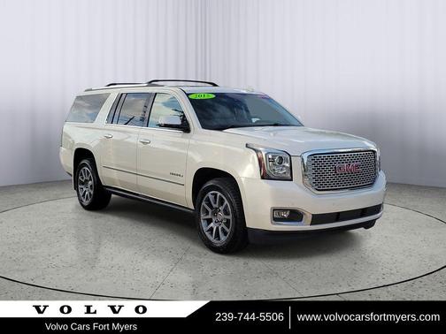 White Diamond Tricoat 2015 GMC Yukon XL 1500 Denali