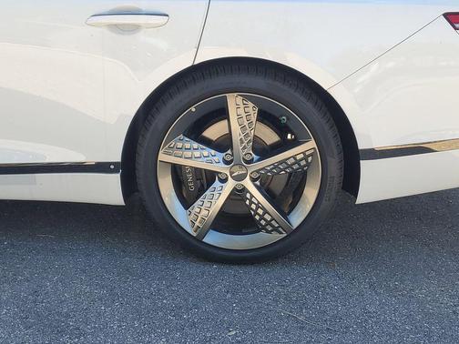 Alta White 2024 Genesis G80 3.5T Sport AWD