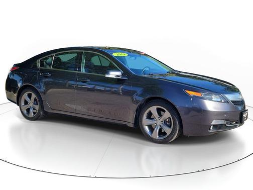 Graphite Luster Metallic 2014 Acura TL Technology