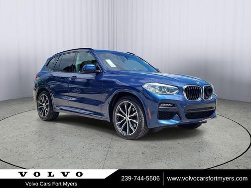Phytonic Blue Metallic 2021 BMW X3 sDrive30i