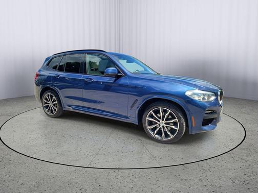 Phytonic Blue Metallic 2021 BMW X3 sDrive30i