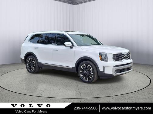 Glacial White Pearl 2025 Kia Telluride SX