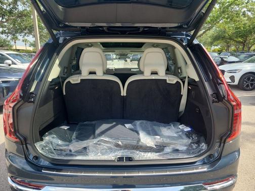 Denim Blue Metallic 2026 Volvo XC90 Ultra, B6 AWD Gas (mild hybrid), Gasoline, Bright, 7 Seats