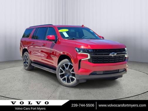 Radiant Red Tintcoat 2024 Chevrolet Suburban RST