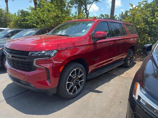 Radiant Red Tintcoat 2024 Chevrolet Suburban RST