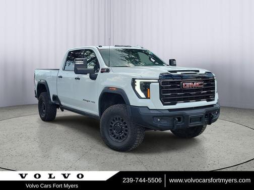 Summit White 2024 GMC Sierra 2500 AT4X