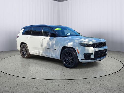 Bright White Clearcoat 2025 Jeep Grand Cherokee L Summit Reserve