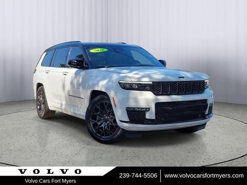 Bright White Clearcoat 2025 Jeep Grand Cherokee L Summit Reserve