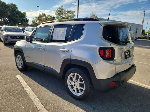 Glacier Metallic Clearcoat 2021 Jeep Renegade Latitude