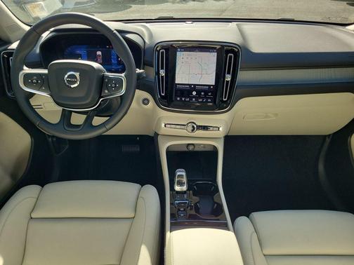 Cloud Blue 2026 Volvo XC40 Plus, B5 AWD Gas (mild hybrid), Dark