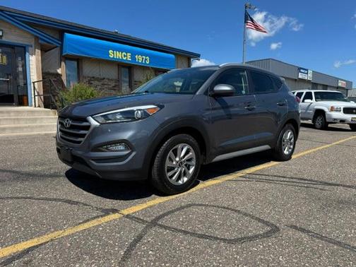 Coliseum Gray 2018 Hyundai TUCSON SEL