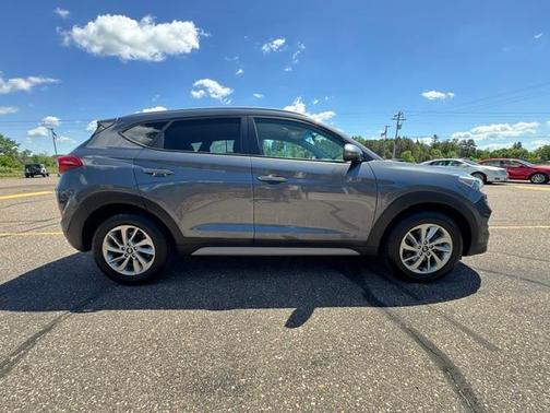 Coliseum Gray 2018 Hyundai TUCSON SEL
