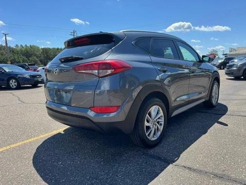 Coliseum Gray 2018 Hyundai TUCSON SEL