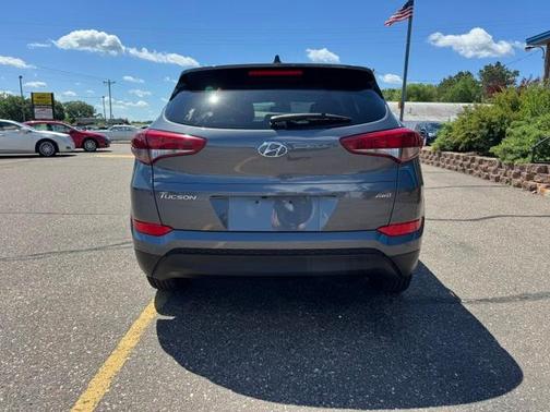 Coliseum Gray 2018 Hyundai TUCSON SEL
